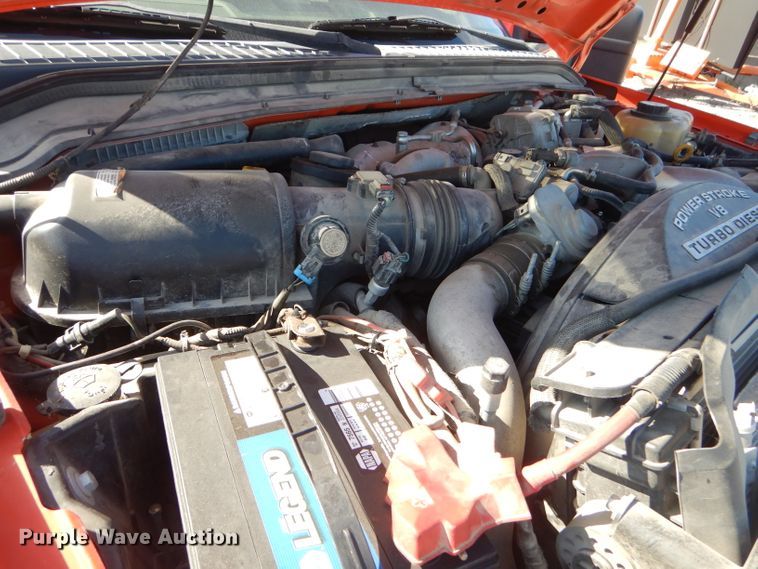 image for item FC9948 2008 Ford F250 Super Duty XL utility bed pickup truck