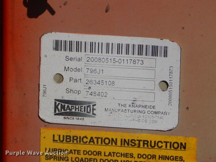 image for item FC9948 2008 Ford F250 Super Duty XL utility bed pickup truck