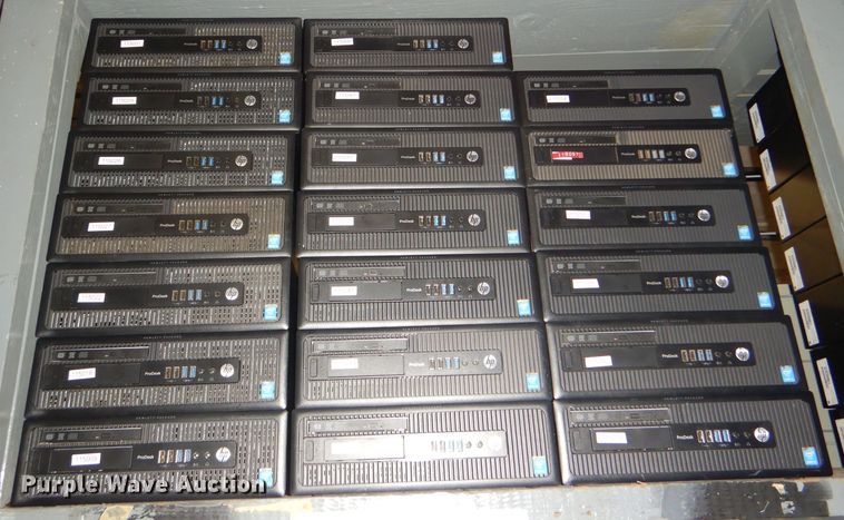 image for item FF9557 (19) HP Prodesk 600 G1 SFF CPUs