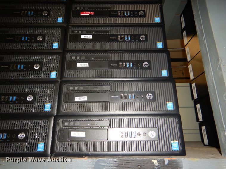 image for item FF9557 (19) HP Prodesk 600 G1 SFF CPUs