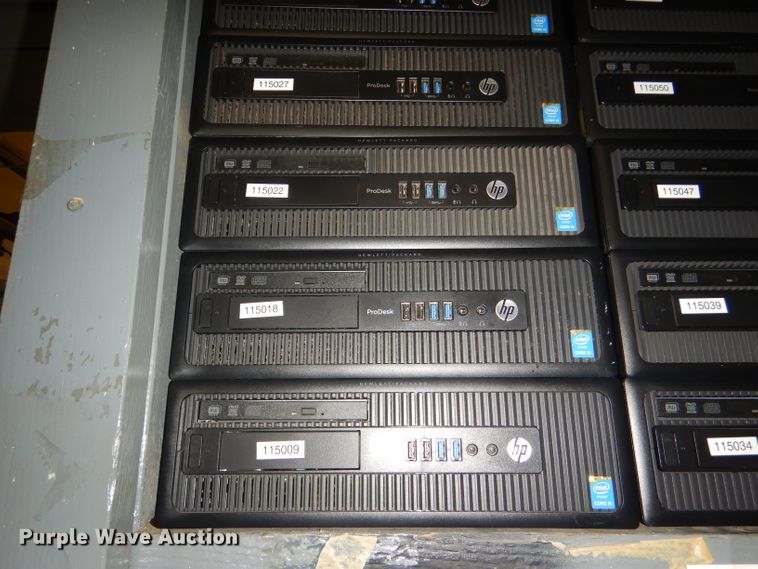 image for item FF9557 (19) HP Prodesk 600 G1 SFF CPUs