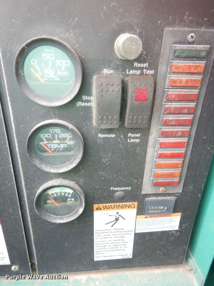 image for item FF9563 1998 Onan 20GGDB generator