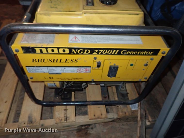image for item FR9405 1999 NAC NGD-2700H generator