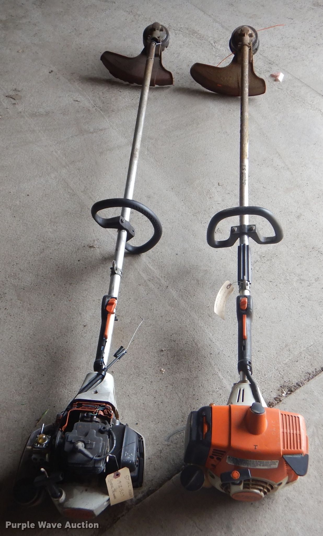 (2) STihl FS250R string trimmers in Salina, KS Item GE9768 sold