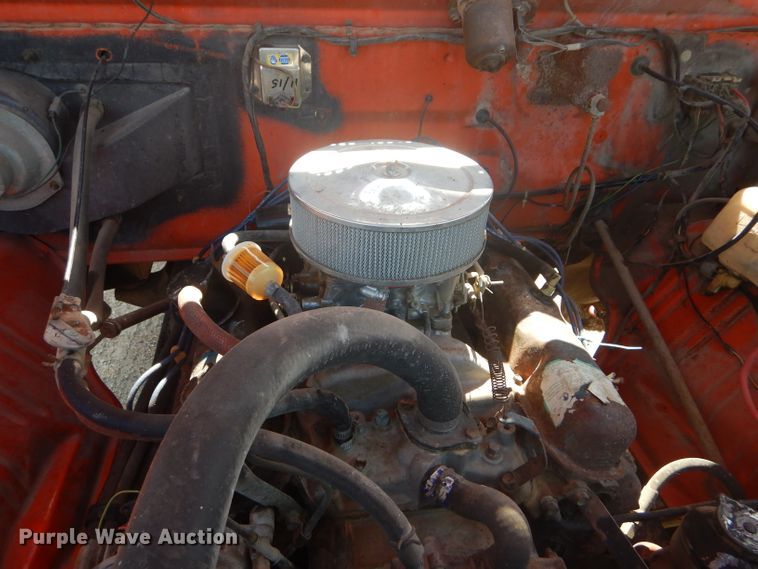 image for item DD4465 1976 Dodge D600 dump truck