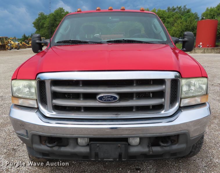 image for item DD6382 2003 Ford F250 Super Duty SuperCab pickup truck