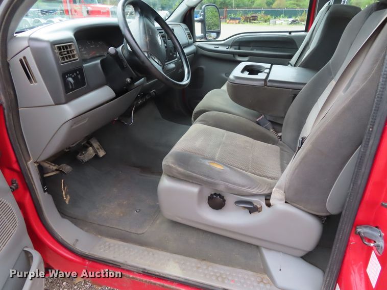 image for item DD6382 2003 Ford F250 Super Duty SuperCab pickup truck