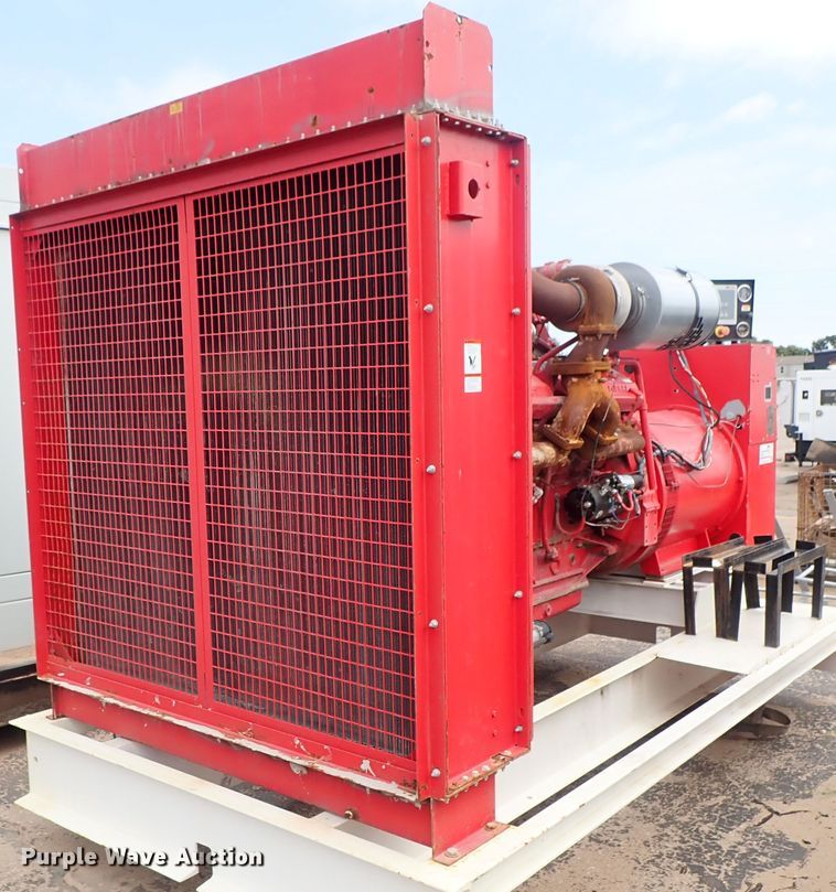 image for item DE1108 1992 Central Detroit Diesel-Allison DDC750 generator