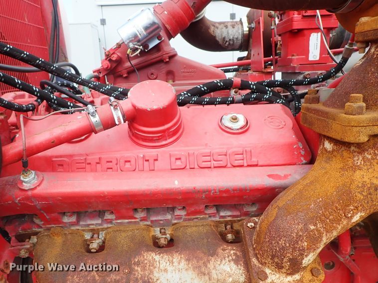 image for item DE1108 1992 Central Detroit Diesel-Allison DDC750 generator
