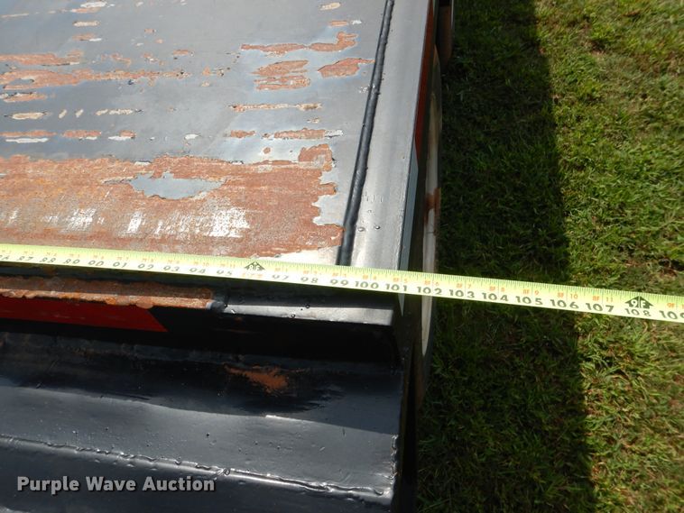 image for item DE4020 2002 Nuttall 235LB equipment trailer