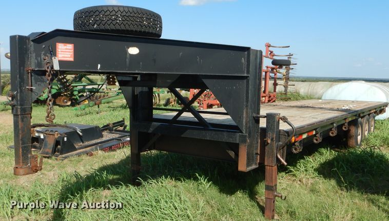 image for item DF2218 1987 Belshe F4-3AGN equipment trailer