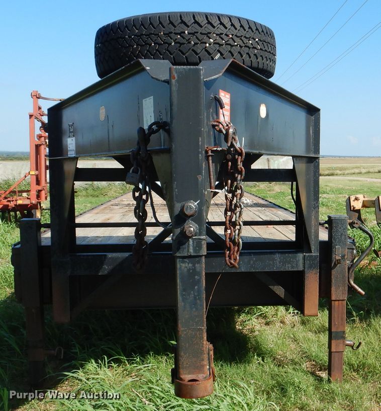 image for item DF2218 1987 Belshe F4-3AGN equipment trailer