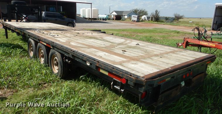 image for item DF2218 1987 Belshe F4-3AGN equipment trailer