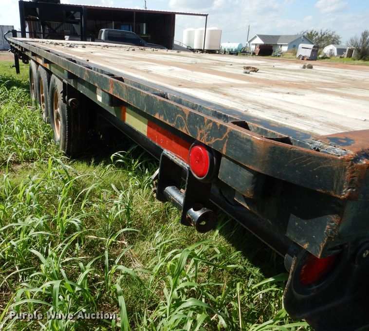 image for item DF2218 1987 Belshe F4-3AGN equipment trailer