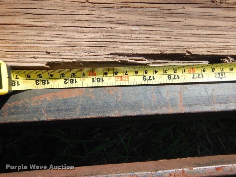 image for item DF2218 1987 Belshe F4-3AGN equipment trailer