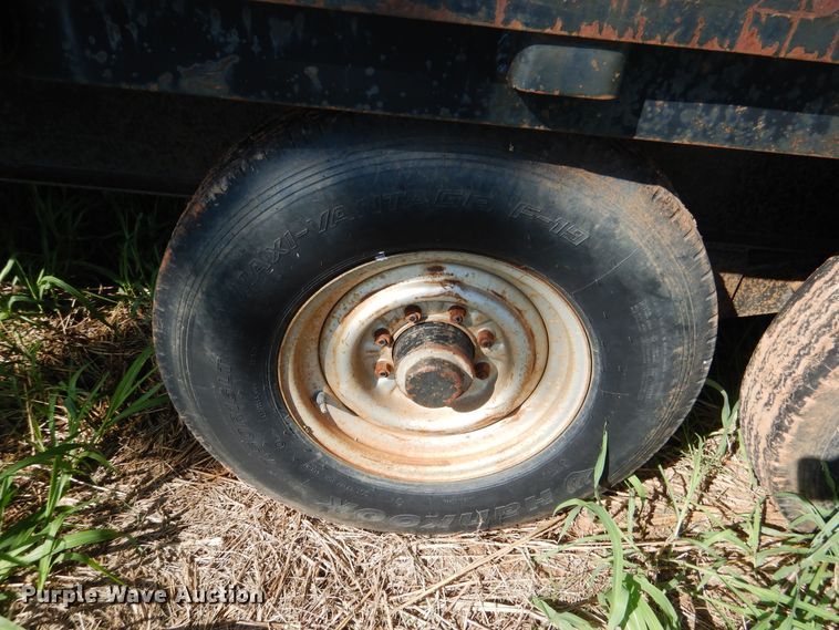 image for item DF2218 1987 Belshe F4-3AGN equipment trailer