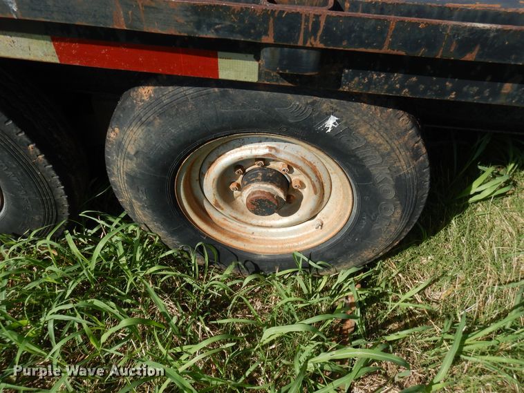 image for item DF2218 1987 Belshe F4-3AGN equipment trailer