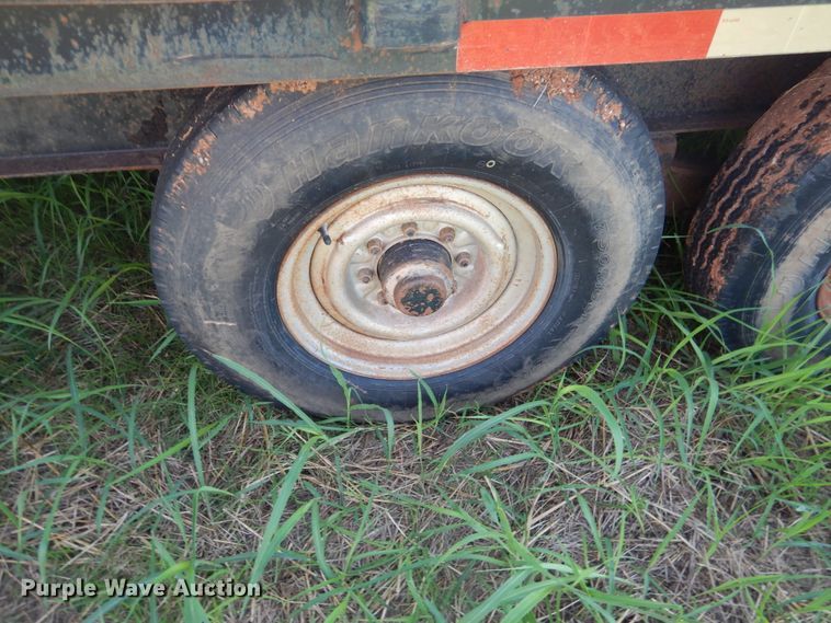 image for item DF2218 1987 Belshe F4-3AGN equipment trailer