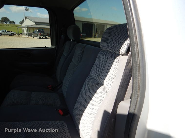 image for item DF2227 2002 Ford F150 SuperCrew pickup truck