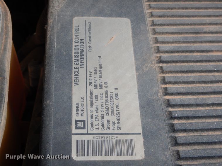 image for item DF2229 2012 Chevrolet Silverado 2500HD LT pickup truck