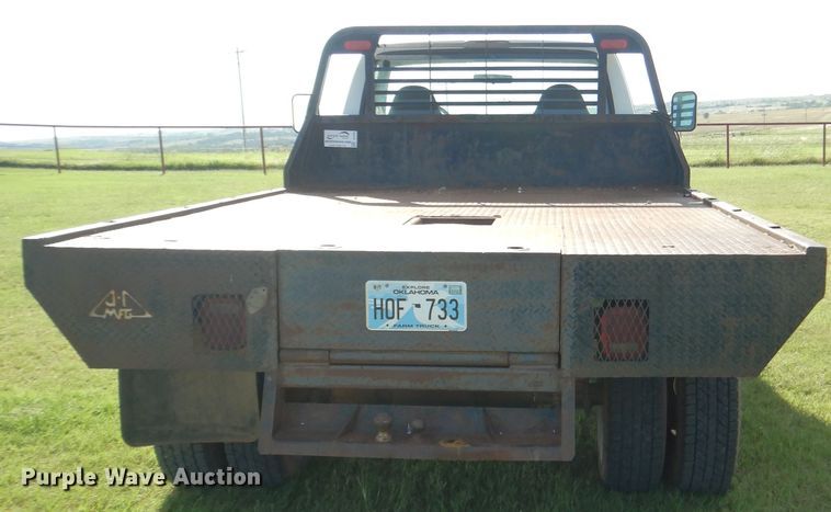 image for item DF2239 1996 Ford F350 XL bale bed pickup truck