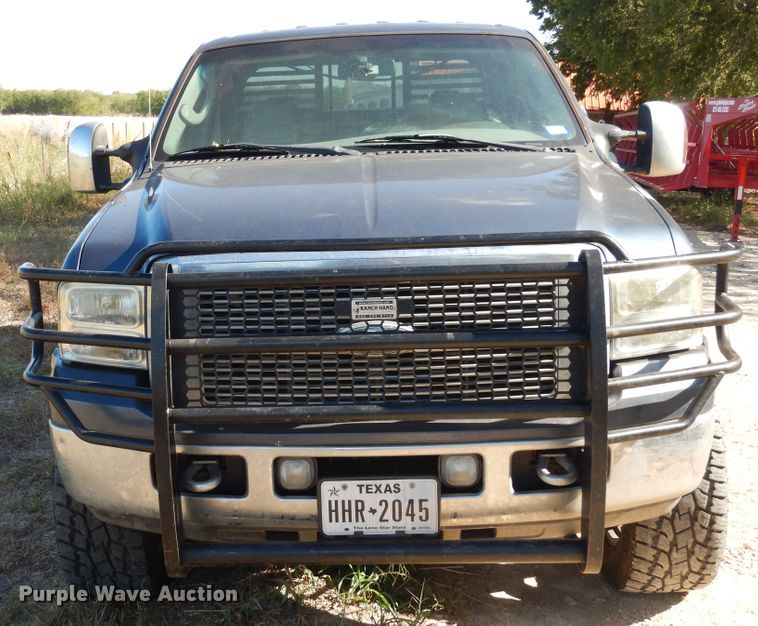 image for item DF2587 2007 Ford F250 Super Duty Lariat Crew Cab pickup truck