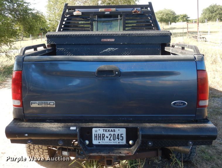 image for item DF2587 2007 Ford F250 Super Duty Lariat Crew Cab pickup truck