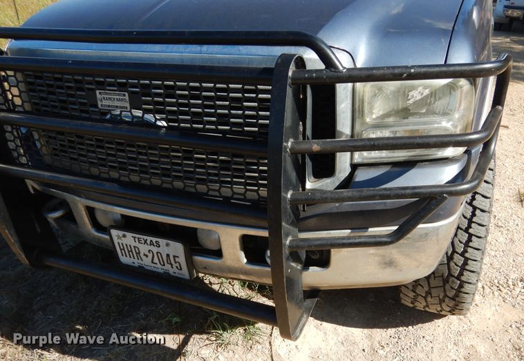 image for item DF2587 2007 Ford F250 Super Duty Lariat Crew Cab pickup truck