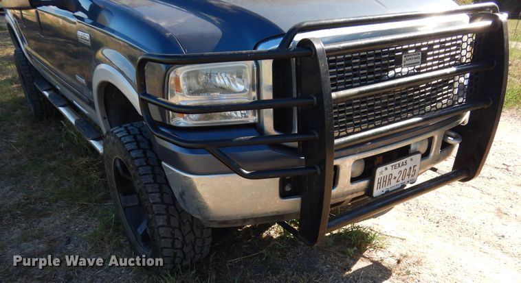 image for item DF2587 2007 Ford F250 Super Duty Lariat Crew Cab pickup truck