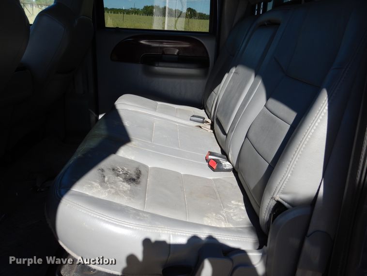 image for item DF2587 2007 Ford F250 Super Duty Lariat Crew Cab pickup truck