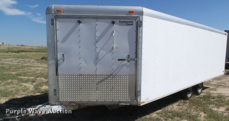 image for item DG0189 2001 Continental Cargo SKA8.524TA1 enclosed cargo/snowmobile trailer