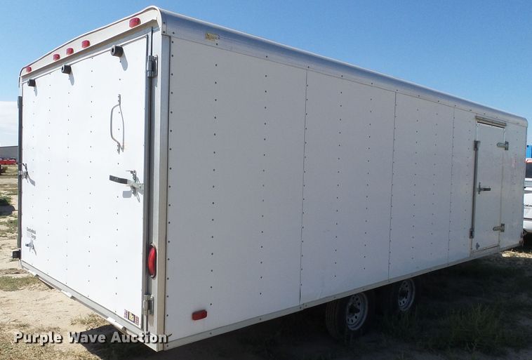 image for item DG0189 2001 Continental Cargo SKA8.524TA1 enclosed cargo/snowmobile trailer