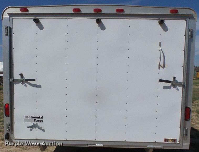 image for item DG0189 2001 Continental Cargo SKA8.524TA1 enclosed cargo/snowmobile trailer