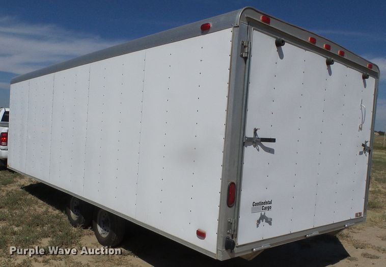 image for item DG0189 2001 Continental Cargo SKA8.524TA1 enclosed cargo/snowmobile trailer