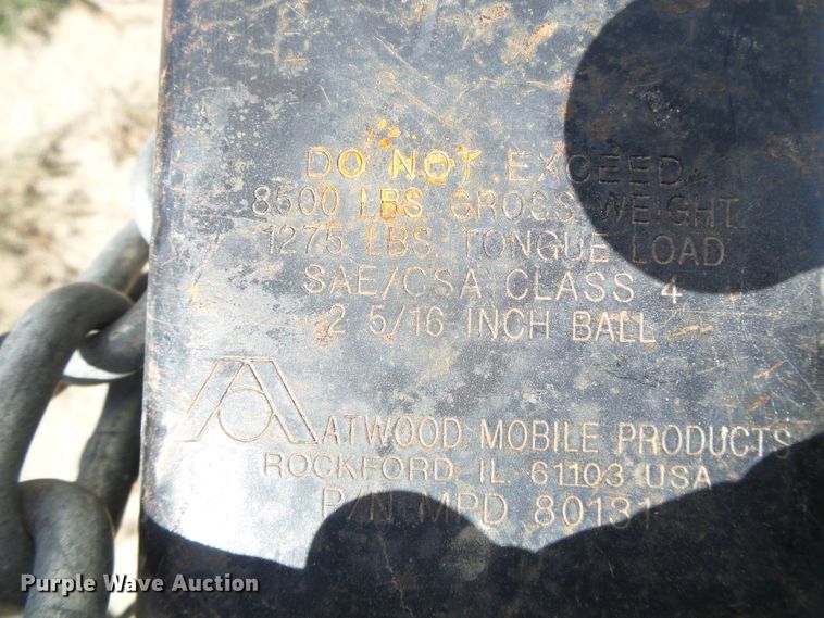 image for item DG0189 2001 Continental Cargo SKA8.524TA1 enclosed cargo/snowmobile trailer