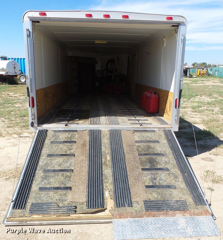 image for item DG0189 2001 Continental Cargo SKA8.524TA1 enclosed cargo/snowmobile trailer