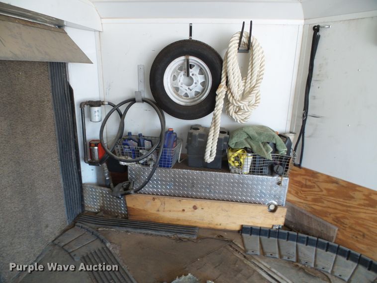 image for item DG0189 2001 Continental Cargo SKA8.524TA1 enclosed cargo/snowmobile trailer