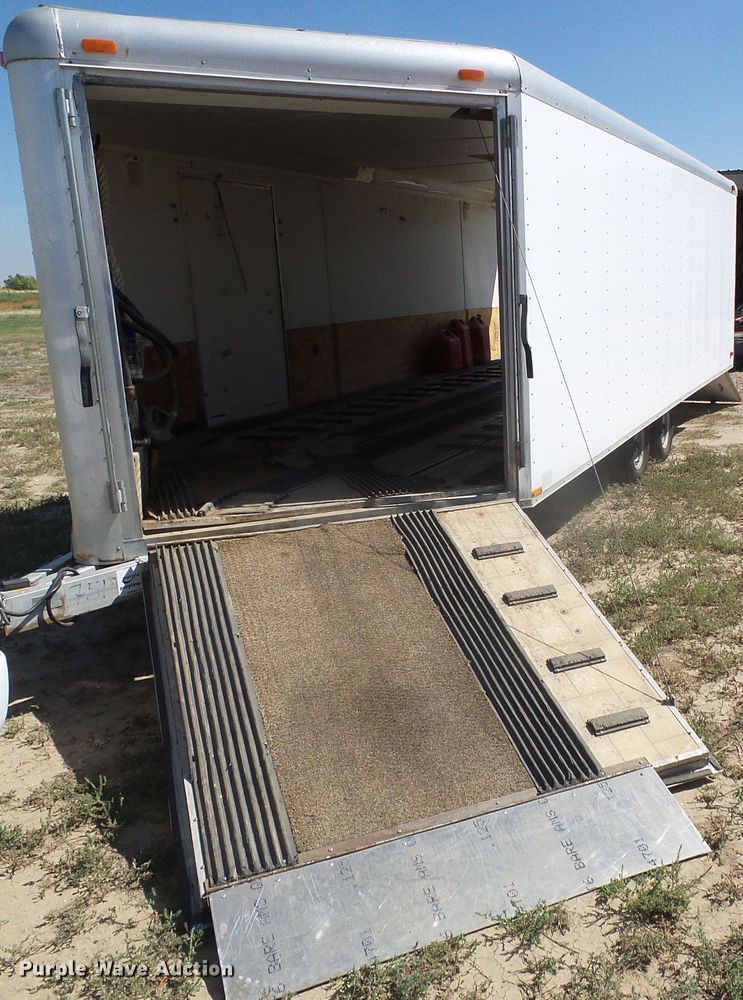 image for item DG0189 2001 Continental Cargo SKA8.524TA1 enclosed cargo/snowmobile trailer