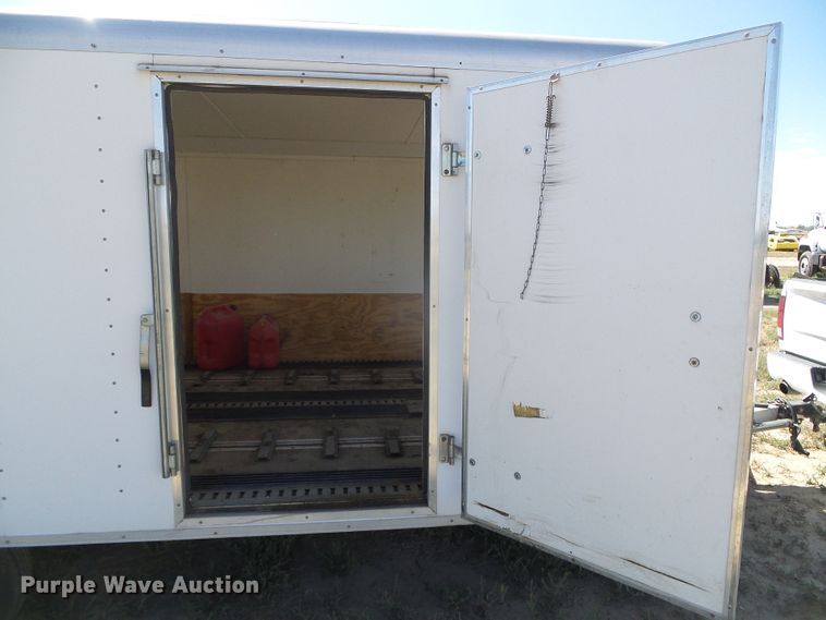 image for item DG0189 2001 Continental Cargo SKA8.524TA1 enclosed cargo/snowmobile trailer