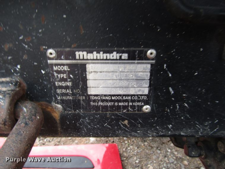 image for item DG0220 Mahindra 5010SH MFWD tractor