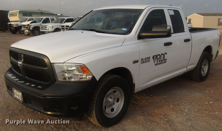 image for item DG0232 2015 Dodge Ram 1500 Quad Cab pickup truck