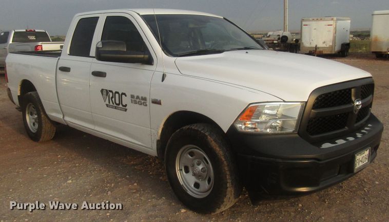 image for item DG0232 2015 Dodge Ram 1500 Quad Cab pickup truck