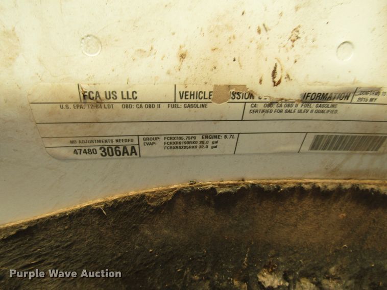 image for item DG0232 2015 Dodge Ram 1500 Quad Cab pickup truck