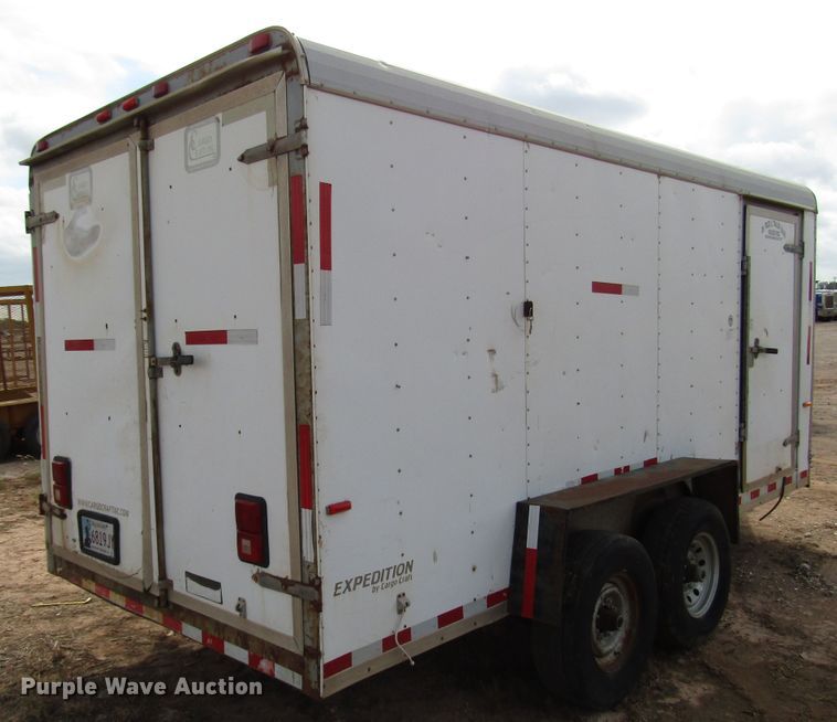 image for item DG0240 2009 Cargo Craft Expedition enclosed cargo trailer