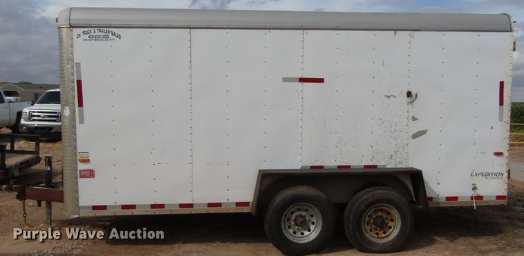 image for item DG0240 2009 Cargo Craft Expedition enclosed cargo trailer