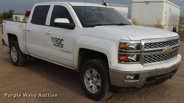 image for item DG0259 2015 Chevrolet Silverado 1500 Crew Cab pickup truck