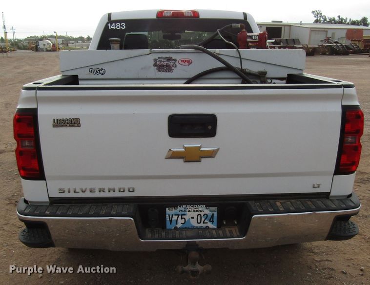image for item DG0259 2015 Chevrolet Silverado 1500 Crew Cab pickup truck