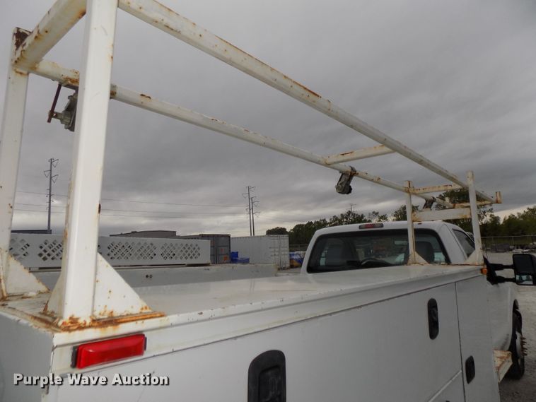image for item DG2459 2011 Ford F350 Super Duty utility bed pickup truck