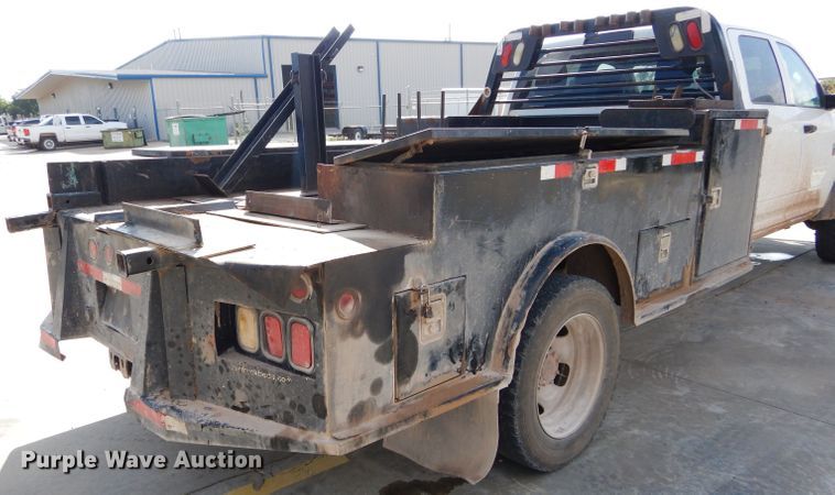 image for item DG4199 2011 Dodge Ram 5500 Crew Cab flatbed truck