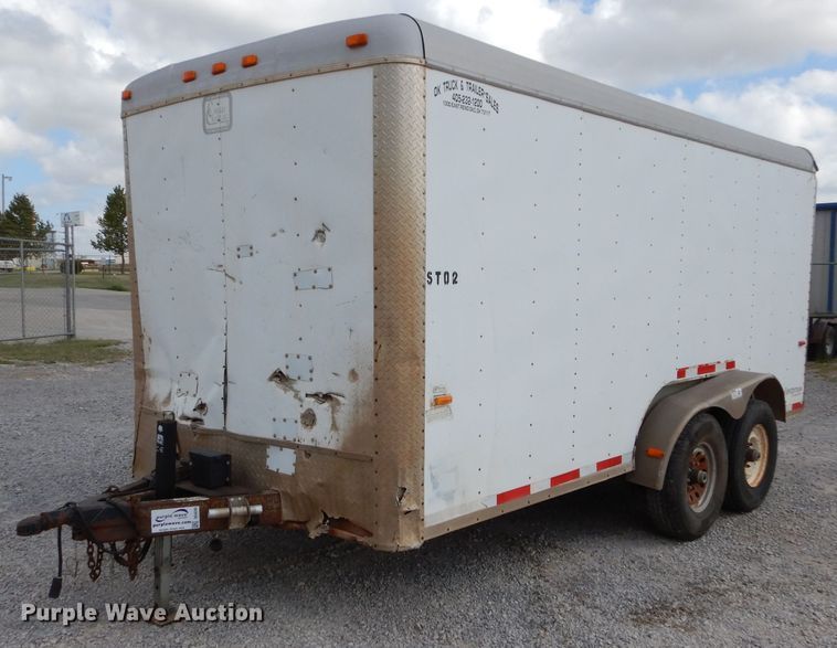 image for item DG4205 2009 Cargo Craft Expedition enclosed cargo trailer